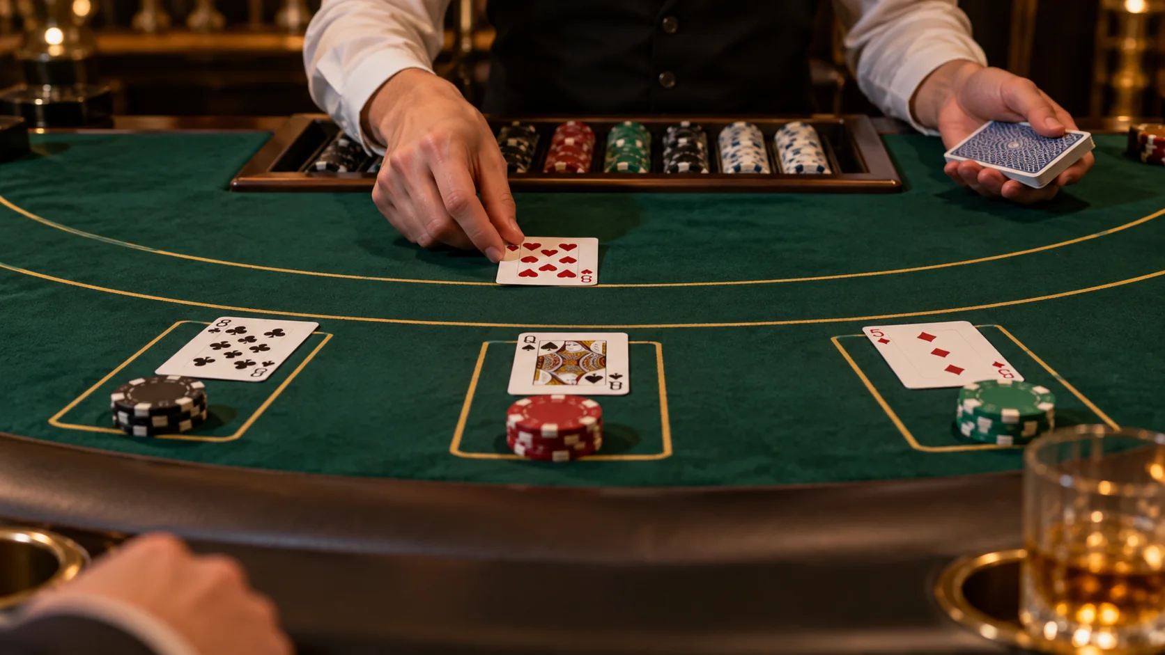 Canlı blackjack masası